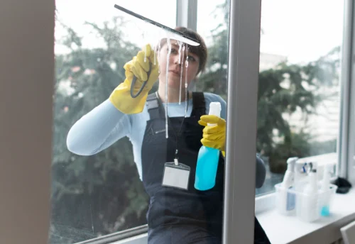 Nettoyage de vitres intérieures et extérieures à Saint-Denis-du-Payré